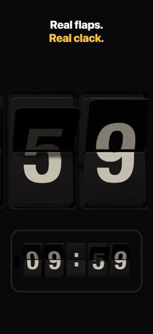Clackboard: Flip Clock screenshot 1