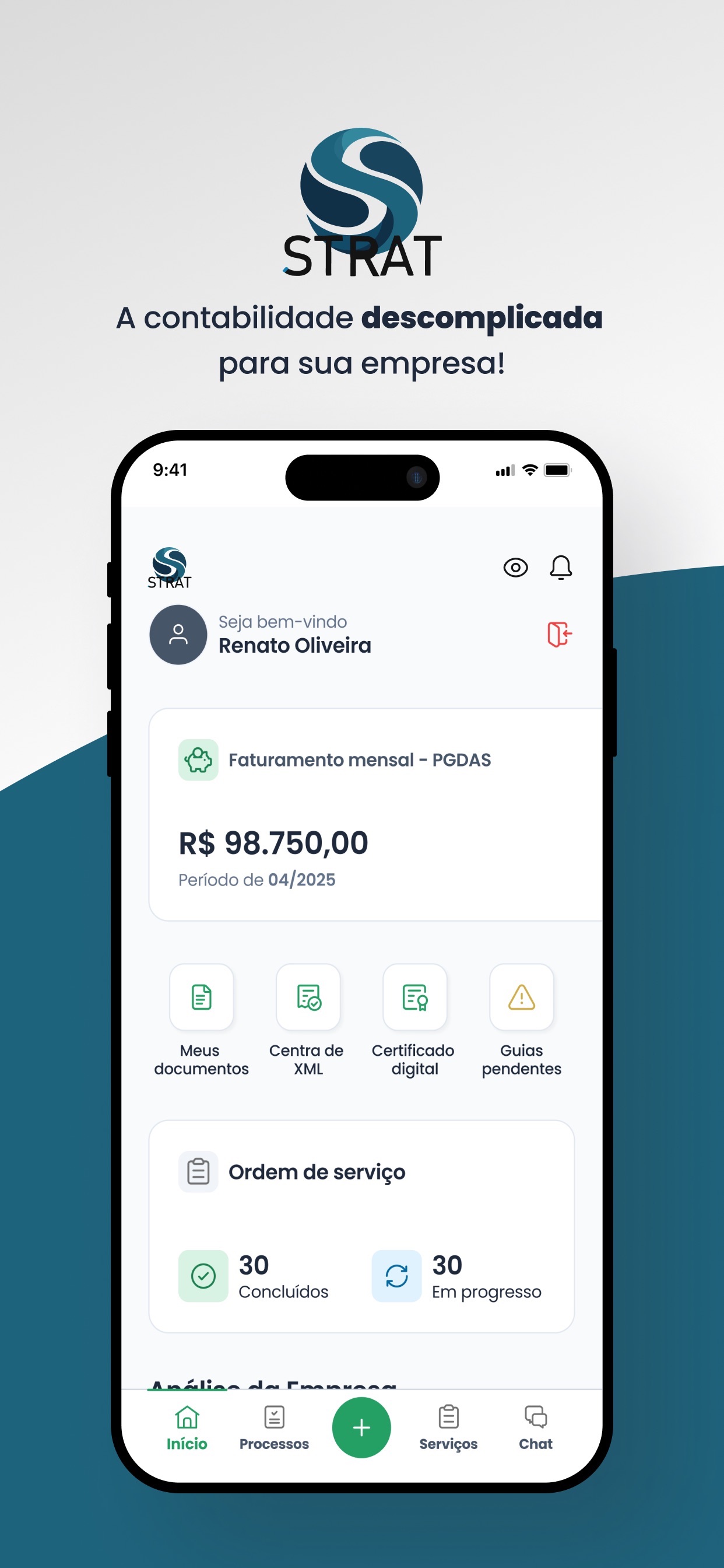 Screenshot 1 of STRAT CONTABILIDADE