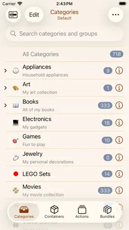 MyStuff2 Pro screenshot 1