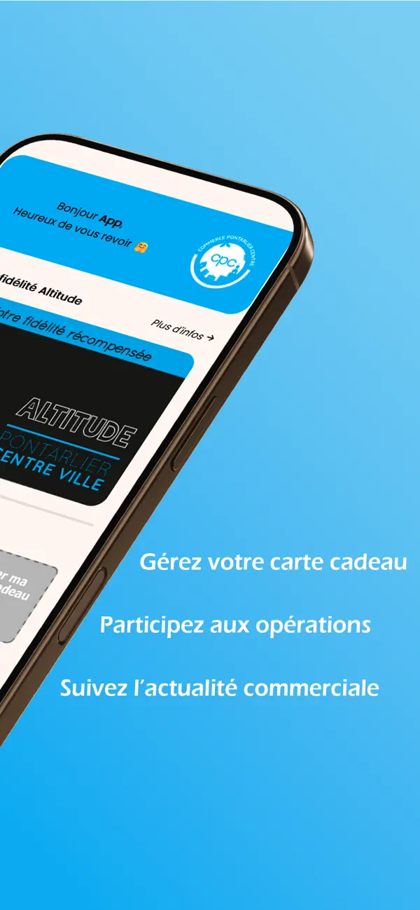 Screenshot #2 pour Fidélité Altitude - Pontarlier