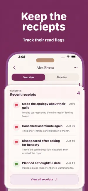 Patterns: Relationship Tracker screenshot 3