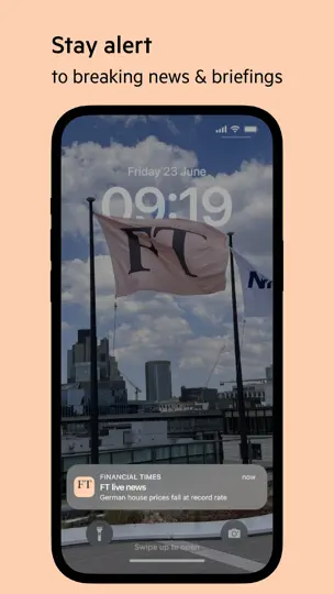 Screenshot von Financial Times: Business News auf dem iPhone 3