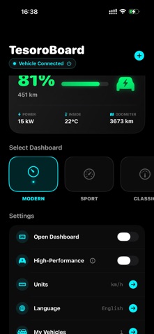 TesoroBoard iPhone screenshot
