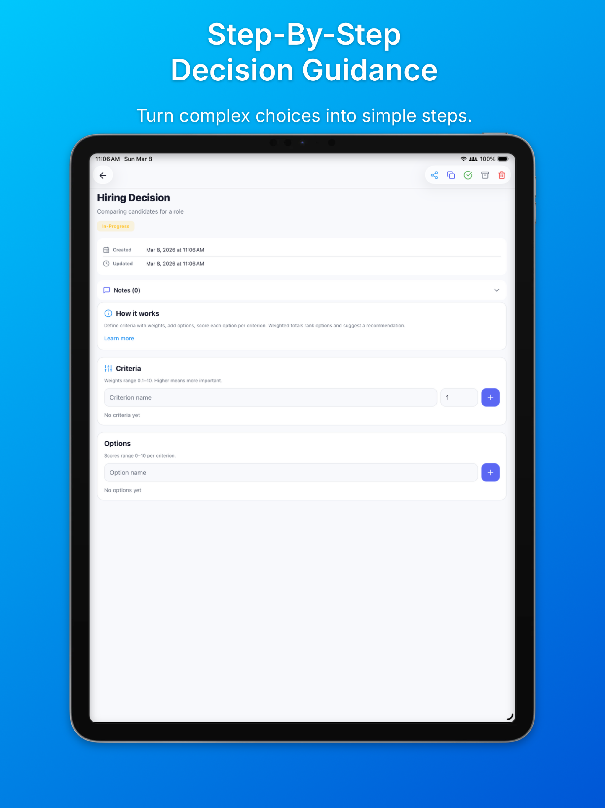 Decision Flow: Pros & Cons screenshot 11