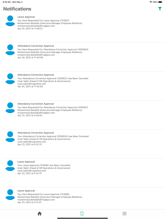 Screenshot #4 pour Decibel HRMS