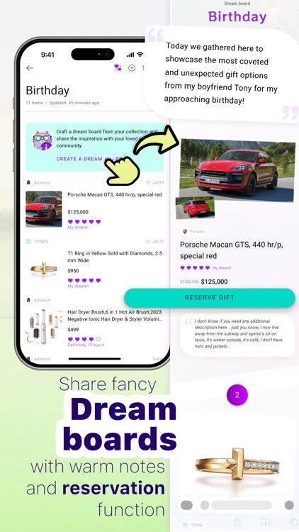 Ai Registry & Wishlist: Wisher