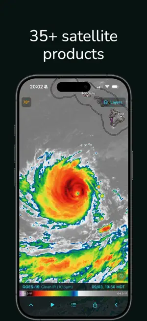 Echoes Weather: Radar & Models screenshot 2