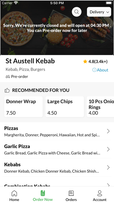 St Austell Kebab Screenshot