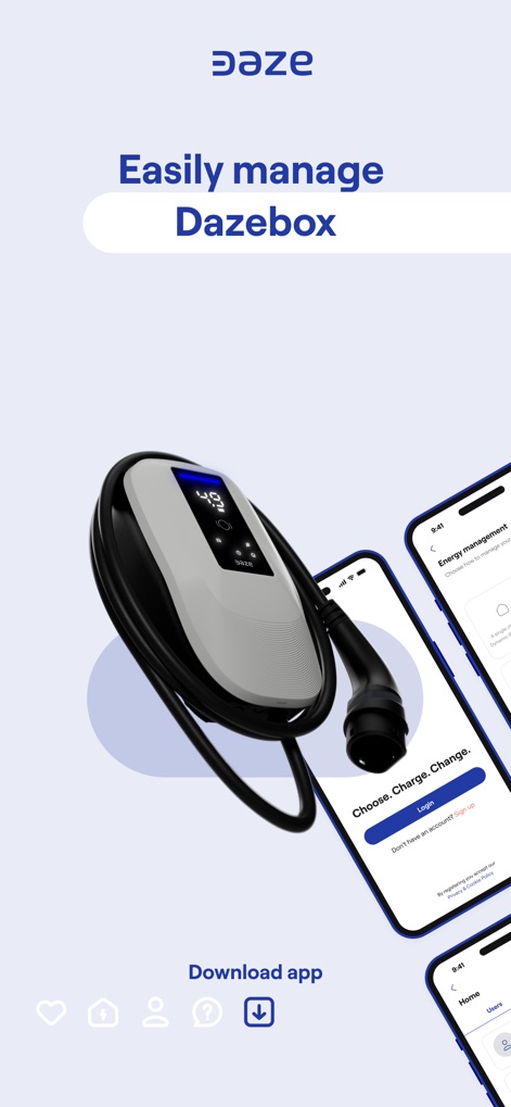 Daze - EV Charging - Lifestyle App | MWM