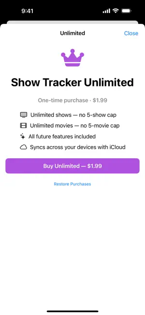 Show Tracker: TV & Movies screenshot 2
