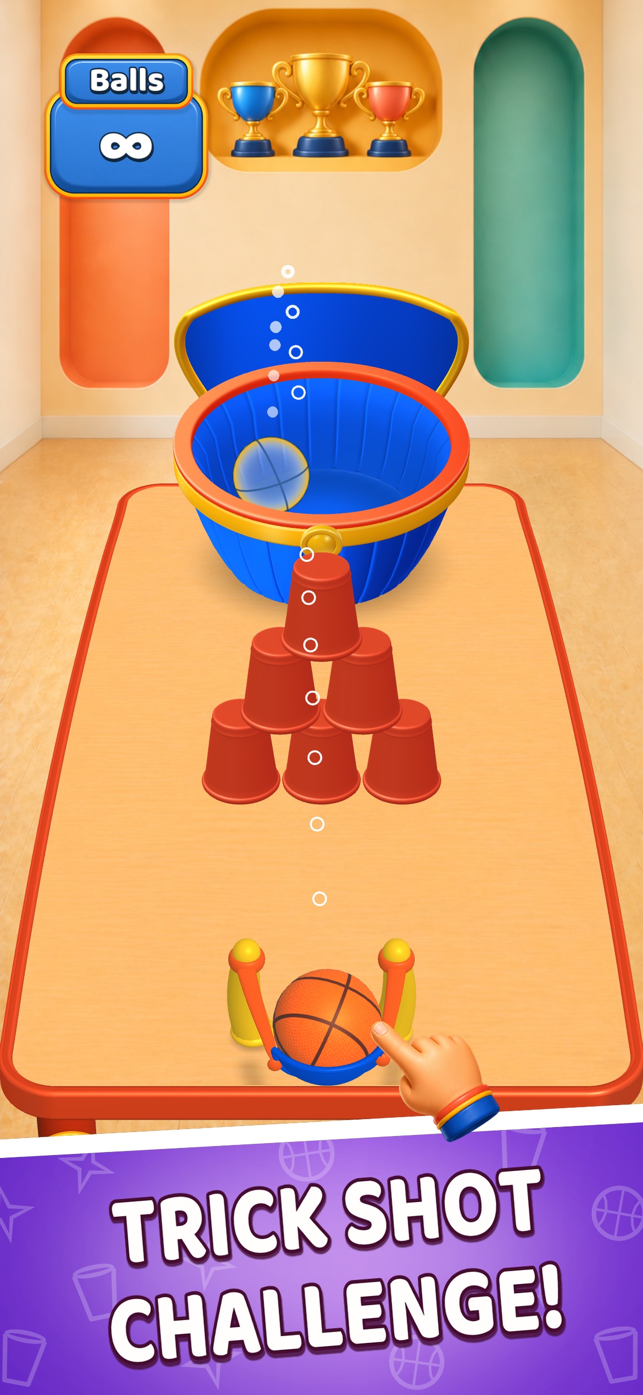 Screenshot 2 of Bounce Fest: Trickshot Puzzle