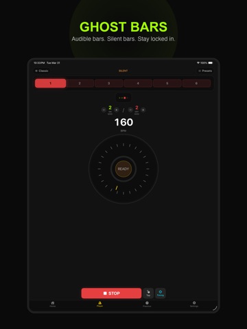 Ghost Beat - Timing Trainer iPad screenshot