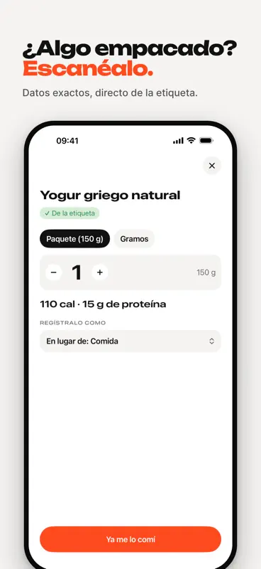 Yolk: Plan de comidas screenshot 8 of 9