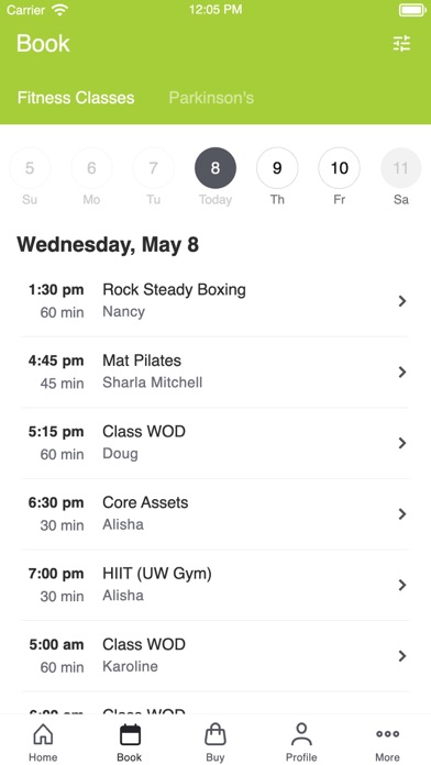 LRH Unity Wellness Screenshot