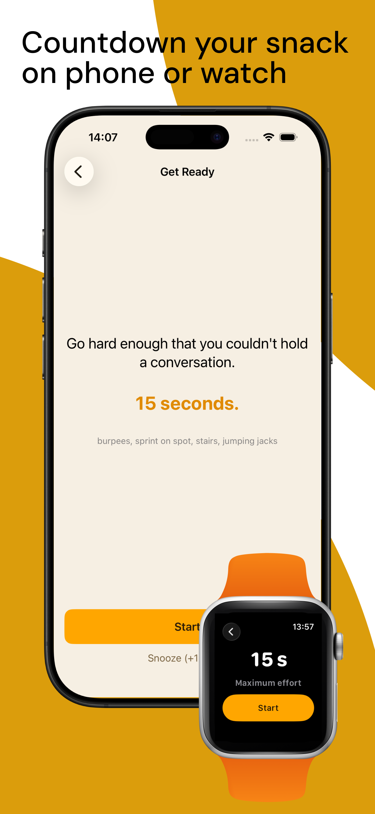 Exercise Snacks: Cardio Breaks screenshot 3