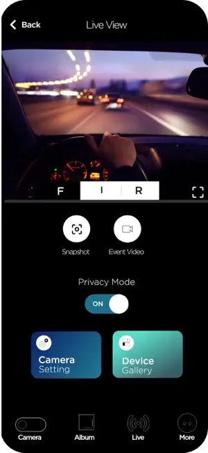 QROV DASHCAM screenshot 2