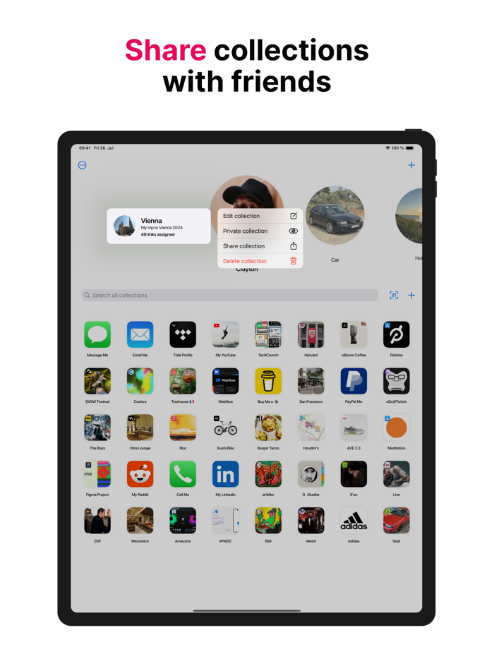 Linkbuddy Share Links