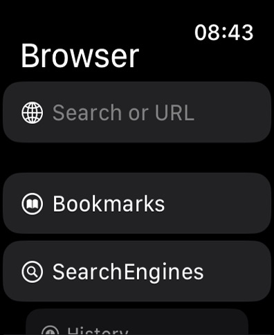 Apple Watch screenshot