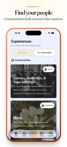 SparkHabits: Holistic Wellness iPhone screenshot