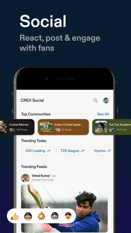 CREX - Just Cricket screenshot 3 of 8