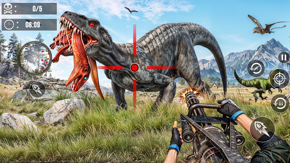 #2. Wild Dino Hunting Zoo Games 3D (iOS) 作者: Muhammad Salman