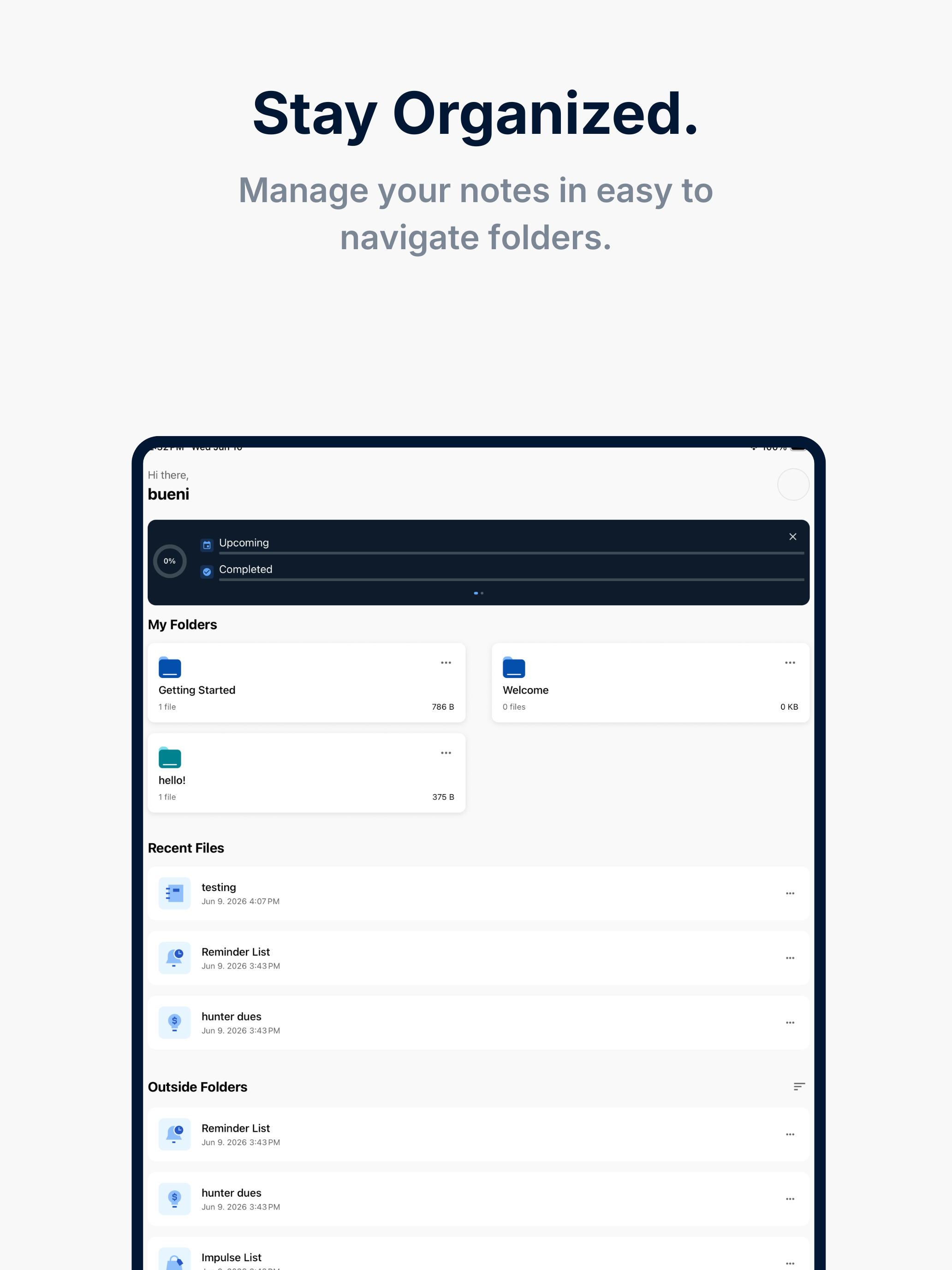 Ledgely: Notes, Lists & Tasks