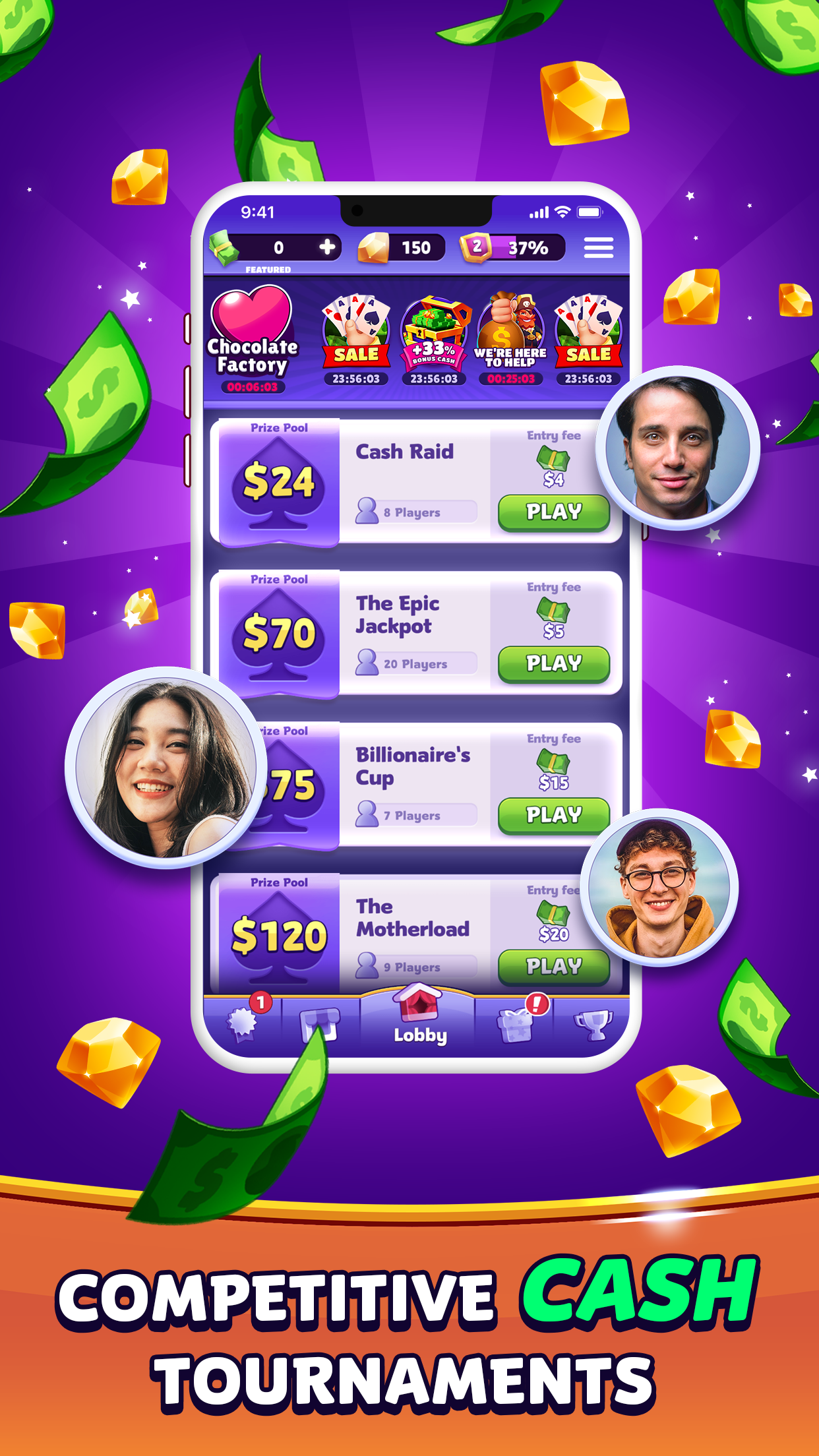Solitaire Smash: Real Cash! screenshot 6