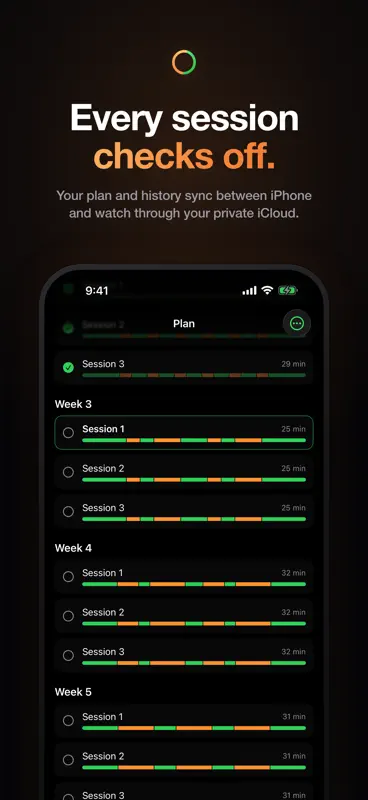 Canter: Run Walk Training screenshot 6 of 8