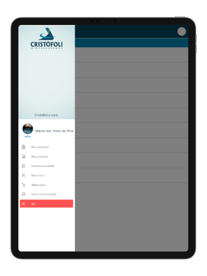 #6. App Cristófoli (iOS) 由: Felipe Duarte