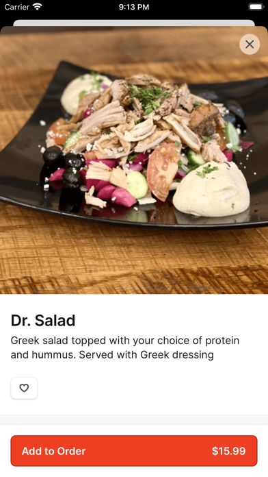 Jerusalem Bakery & Grill iPhone screenshot 4 - Food & Drink app