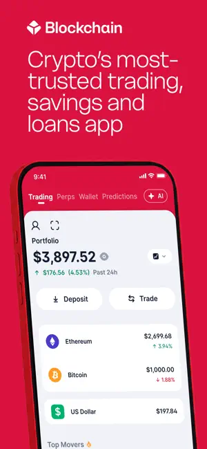 Blockchain.com: Trade Bitcoin screenshot 1