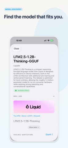 Noema: Local AI & Offline LLM iPhone screenshot