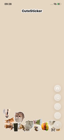 CuteSticker：拍照图片或者视频自动抠图可爱贴纸 screenshot