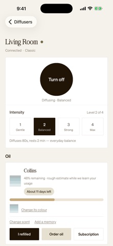 Screenshot 2 of Aura House App