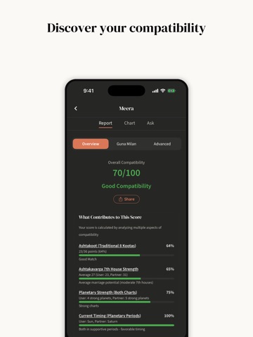 Om.AI – AI Astrology & Kundli iPad screenshot