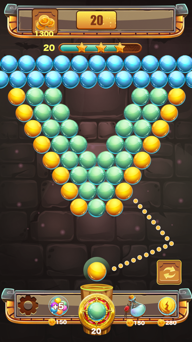 Bubble Pop: Ancient Treasure Screenshot