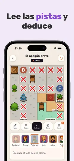 Captura de pantalla de Enigmic: Casos De Crímenes en iPhone 2
