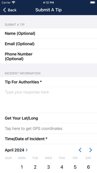 Tift County Sheriff's Office Screenshot