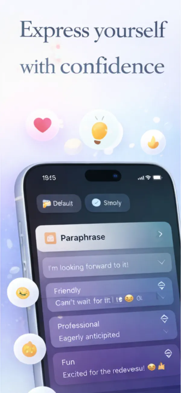 Screenshot #3 pour Reformuler un texte avec IA
