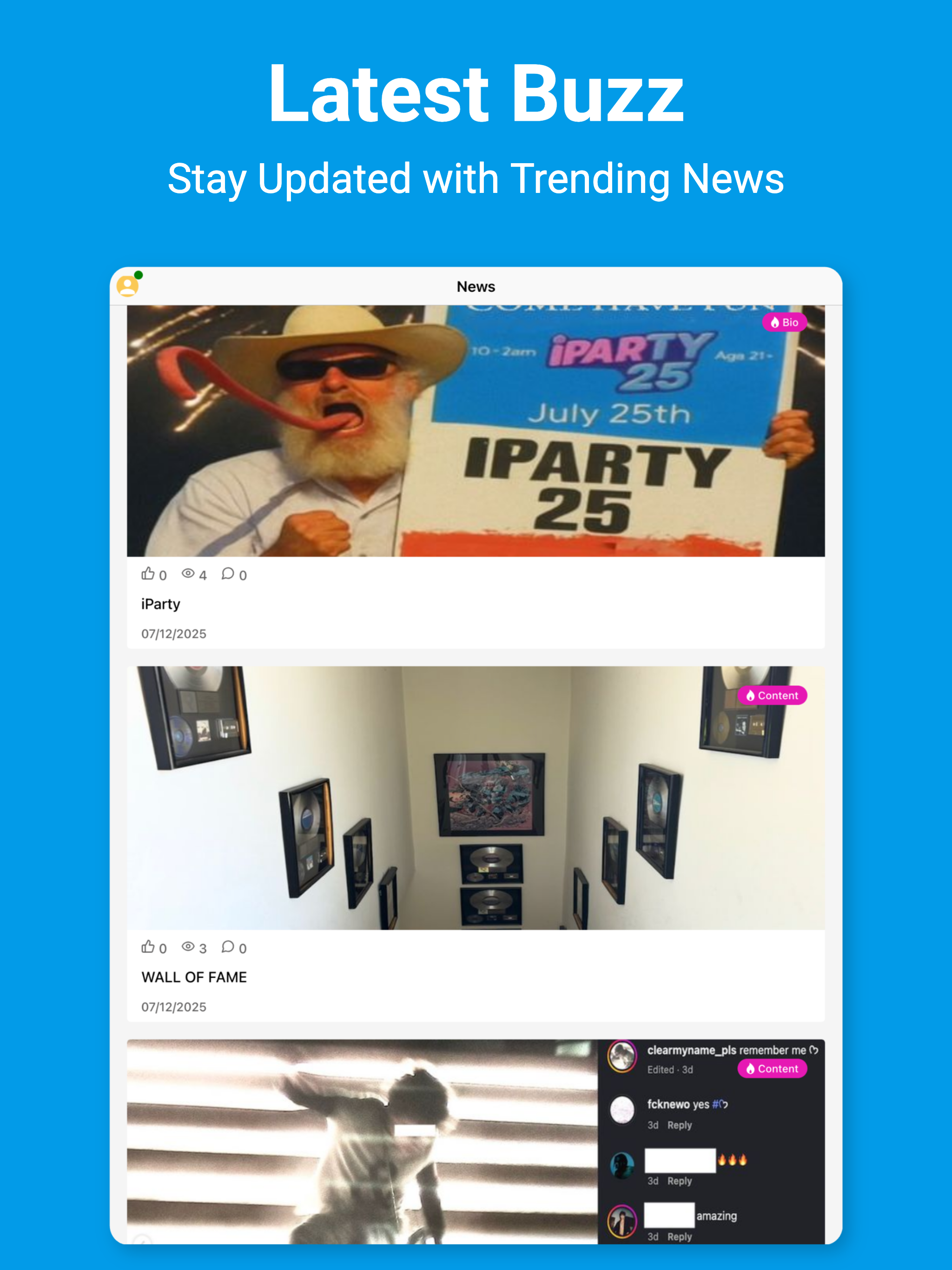IPARTY25 screenshot 7