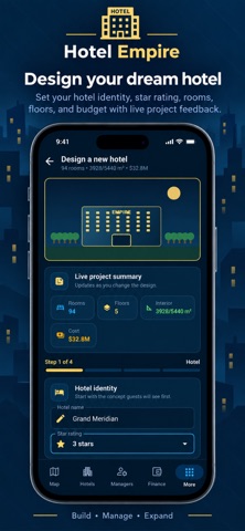Hotel Empire: Tycoon Manager Screenshot 1 of 8