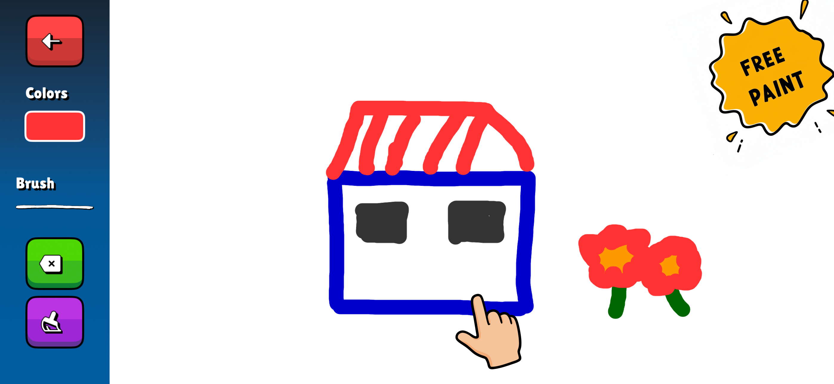 KiddoPaint: Kids Coloring Book