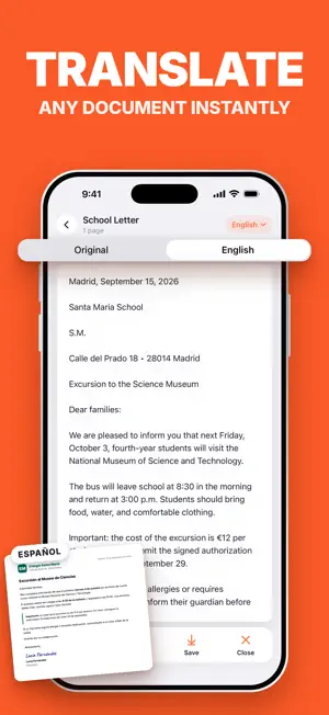 PDF Scanner: Scan & Translate screenshot 2