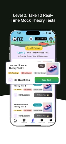 NewZealand Driver Theory Test screenshot