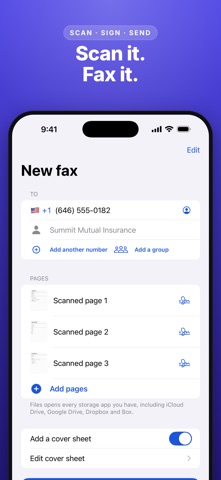 Faxlane: Send & Receive Fax screenshot 2