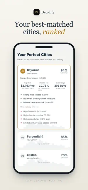 Decidify - Relocation Match screenshot 1