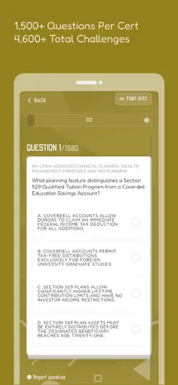 IWI Wealth Exam Prep: With AI iPhone Screenshot 3