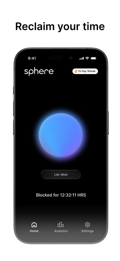 Sphere - Screen Time Control - 라이프스타일 앱 | MWM