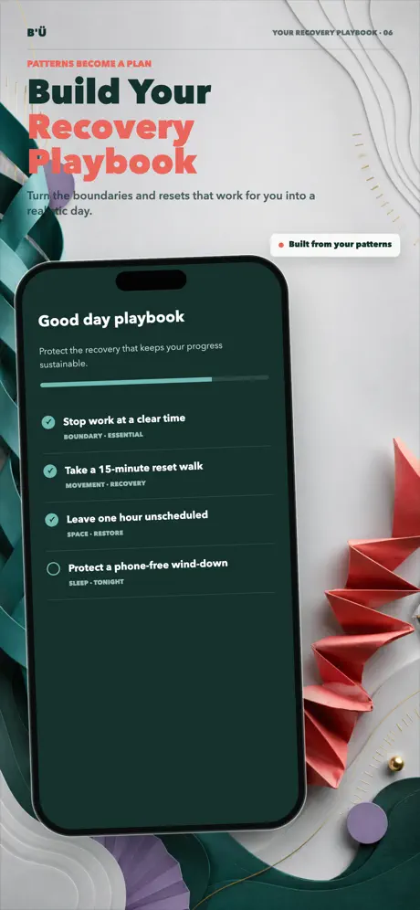 BÜ: Burnout Pattern Journal screenshot 6