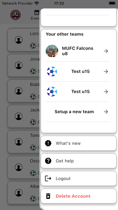 Coach TeamMate Screenshot